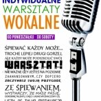 Indywidualne Lekcje Wokalu i Zajęcia z Emisji Glosu już od 3.09.2012 r. 