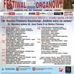XVII Międzynarodowy Festiwal Organowy 2013